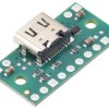 Pololu TPS2116 Power Multiplexer Carrier with USB Type-C Connector (non-USB priority)