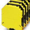 High current terminal, screw connection, 35-150 mm², 1 pole, 309 A, 8 kV, yellow/black, 3247055