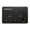 Qoltec Stacja dokująca dysków SSD M.2 NVMe SATA USB-C DUAL 2 x 2TB