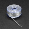 Adafruit Stainless Thin Conductive Yarn / Thick Conductive Thread - 30 ft