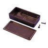 Hammond 1551KBK Miniature ABS Enclosure Black 80x40x20mm