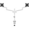 Neomounts DS60-425WH2 Dual Monitor Desk Mount 17-27" 8kg Full Motion White