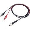 VOLTCRAFT MSC-100 BNC test lead 14.00 cm Black Red