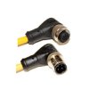 Mueller Electric Kabel siłownika czujnika Złącze A Złącze M12, Prosty kąt 4 długość 10 m Rodzaj A Męski Żeńskie Złącze B