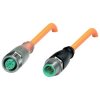 Pepperl+Fuchs 293708 Złącze konfekcjonowane czujnika/aktuatora V1-G-E2-OR2M-POC-V1-G, piny: 3, 3, 2 m, 1 szt.