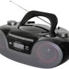 Radio-CD soundmaster SCD8300SW DAB+, fale metrowe (VHF) czarny