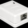86169 Network junction box 1-port cat.6 - LSA