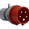 Wtyczka Przenośna Siłowa 16A 5P 400V Ip44 F7.0003