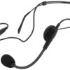 Monacor HSE-80 Zestaw słuchawkowy Mikrofon wokalny Rodzaj transmisji danych:przewodowa Mini-XLR przewodowa
