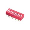 DIP Switch 10x czerwony
