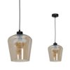Lampa Wisząca Santiago Amber 1Xe27 Mlp6607 Milagro