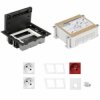 KONTAKT SIMON FLOOR BOX puszka podłogowa 2x gniazdo pojedyncze z/u + 1x gniazdo DATA + 1x gniazdo RJ45 kat. 6 nieekranowane + ka