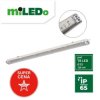 Oprawa hermetyczna DICHT 4LED NP 236/PS bez odbłyśnika pod 2 świetlówki T8 LED 1200mm G13 max36W IP65 szary 31321
