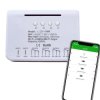 4 kanałowy beznapięciowy przekaźnik WiFi + RF 433MHz z usługą zmiany oprogramowania na SUPLA