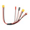 Wielofunkcyjny kabel XT60 - XT60 / T‑BEC / Futaba do ładowarki ToolkitRC