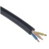 Wielożyłowy sieciowy kabel zasilający 4 Core CPE Sheath Czarny 11.2 → 11.8mm od , 300 V, 500 V