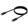 EDIMAX UC4-010TB V2 USB4 USB cable Black 1.00 m Thunderbolt 3 USB-C plug