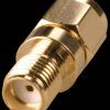 SMA-REV adapter, SMA-REV plug to SMA socket