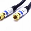 Kabel Antenowy Z Wtykami Typu F Vitalco Złoty 1,5m Fk15