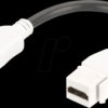 DN-93403 Keystone module, HDMI 2.0, with 12 cm supply cable