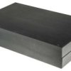 Obudowa urządzeń elektronicznych, aluminiowa, Czarny, 442 x 254 x 88mm, RS PRO
