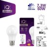 Żarówka LED E27 IQ-LEDDIM A60 7,3W-NW 806lm 4000K barwa neutralna ściemnialna 33723