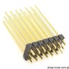 TSW-107-19-G-T Header 21Pin 3x7Pin 2.54mm 6.3A 250nm THT SAMTEC