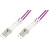 Digitus DK-2533-02-4 FO Patch Cable LC-LC Multimode OM4 50/125µ 2.00m Violet