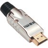 BKL 905002 HDMI Compatible Light Metal Connector Plug