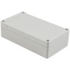 Hammond 1555JLGY Watertight ABS Enclosure, Styled Lid 160 x 90 x 45, Grey