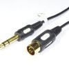 Kabel JACK 6.3 - DIN 5pin DIK13 1.5m Łezka