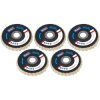 Sealey FFD5 Felt Flap Disc Ø115mm Ø22mm Bore - Pack of 5