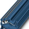 Through terminal block, push-in connection, 0.14-1.5 mm², 1 pole, 17.5 A, 6 kV, blue, 3214712