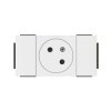 Gniazdo wtykowe Typ F - niemieckie Schuko natynkowe Legrand 16A