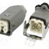 Złącze Hdc Męskie + Żeńskie Gwconnect Pin 5 10A 400V 4+Pe 93603-0032