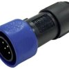 Bulgin PXP4010/02P/4045 Złącze okrągłe złącze męskie Łączna ilość styków: 2 1 szt.