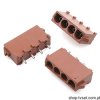350826-1 Power Connector 4 Pins SIL4 TYCO