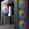 0-761345-10205-6 ANTEC AX27 RGB Elite, ATX, black