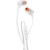 JBL JBLT110WHT In-ear headphones Corded White