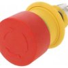 Przełącznik bezpieczeństwa 16mm Poz.stab 2 NC czerwony brak 61-6441.4047