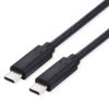Value Usb 2.0 Kabel, C–C, M/M, 100W, Zwart, 2 M