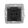 Icon Mechanizm Gniazda Bryzgoszczelnego Z Uziemieniem 2P+Z (Klapka Dymna,...