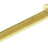 Śruby maszynowe M4 łeb z łbem walcowym soczewkowym Mosiądz długość 30.0mm skok 0.70mm