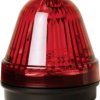 Lampa błyskowa LED, ComPro BL70 CO/BL/70/R/024, 2 funkcje, 24 V DC/AC, IP65, czerwona