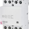 Stycznik modułowy 40A 4 styki zwierne (3 mod. 4 bieg.) RD 40-40-24V AC/DC