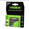 Bateria alkaliczna VIDEX LR03/AAA 4 szt. blister
