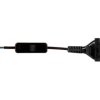 Sznur przyłączeniowy z wyłącznikiem SP/W-190cm czarny SP/W-190/2X0,5/-CZN YNS10000499