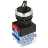 Przełącznik; obrotowy; LAS0-B3Y-11X/21N; ON-OFF+OFF-ON; 2 pozycje; bistabilny; na panel; śrubowe; 2 tory; czarny; 10A; 500V AC;