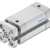 Siłownik kompaktowy skok: 25mm Festo Ø 16mm dwustronnego działania Action ADNGF-16-25-P-A