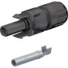 MC4 jack, 2.5 mm², cable Ø 5.5 to 7.4 mm, 1 kV, 22.5 A, 32.0140P0001-UR